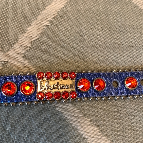 Authentic b.b. Simon dog collar